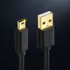 Καλώδιο USB Ugreen - Mini-USB 480 Mbit/s 3 m US132 (μαύρο)