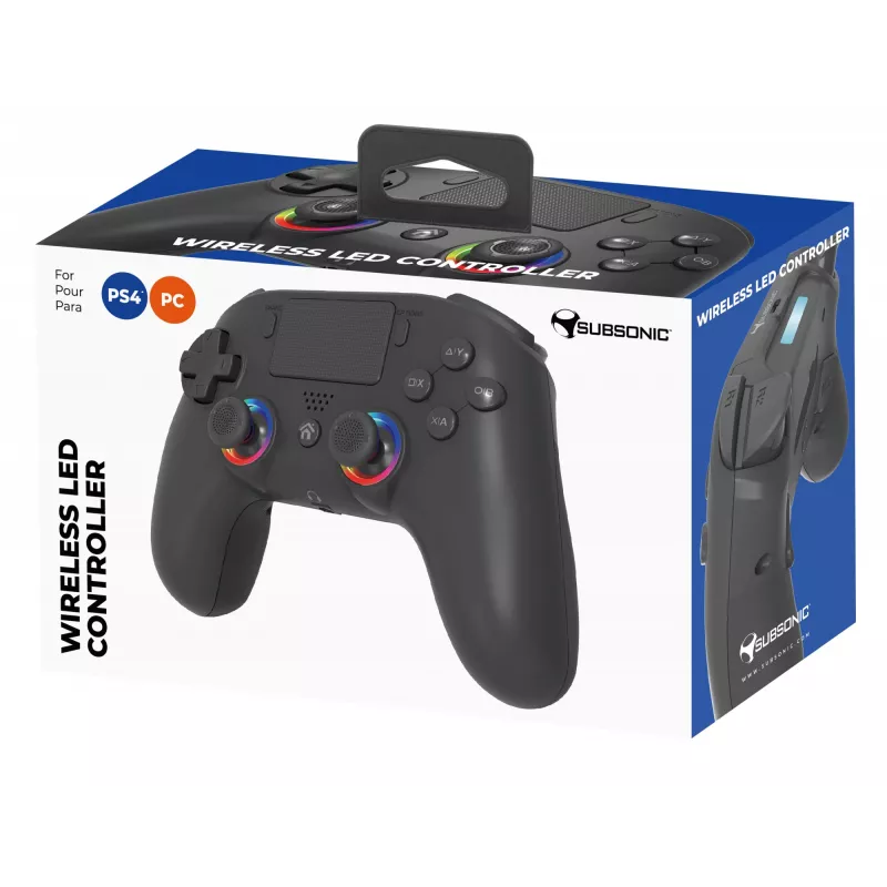 Gamepad Subsonic 147449 μαύρο RF ασύρματο PC PlayStation 4