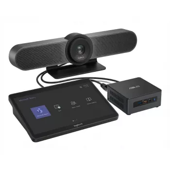 Συσκευή τηλεδιάσκεψης Logitech R Solution Teams Small i5 Cat5e TAPMUPMSTASU2 — Intel i5, συνδεσιμότητα Cat5e