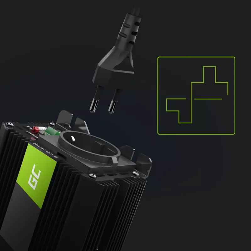 Μετατροπέας ισχύος 12V 150W/300W mod sin