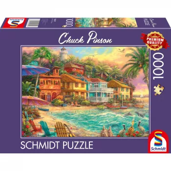 Chuck Pinson: Ώρα στο νησί, παζλ 1000 τεμαχίων