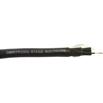 Πολυπύρηνο καλώδιο Omnitronic 24 x 2 x 0,12, ρολό 100 m