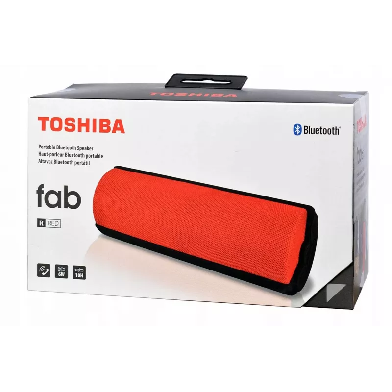Φορητό ηχείο Toshiba Fab TY-WSP70, κόκκινο