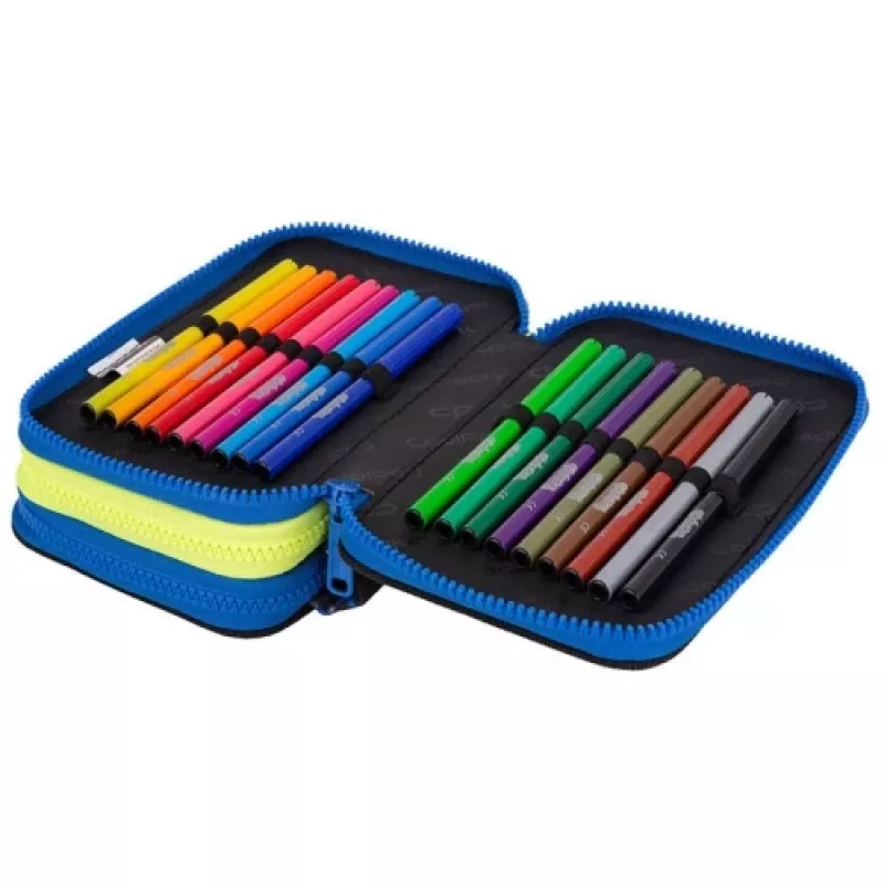 Κασετίνα μολυβιών CoolPack Jumper 3 ATLANTIS F067828 — τριώροφη σχολική κασετίνα