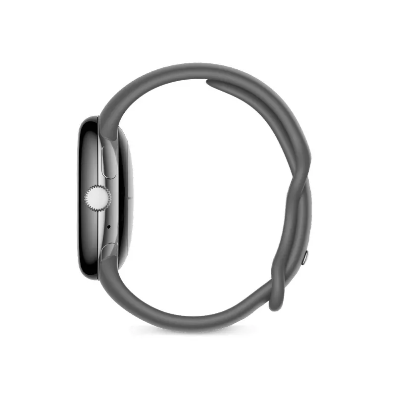 Google Pixel Watch – γυαλισμένο ασήμι – Smartwatch με λουράκι