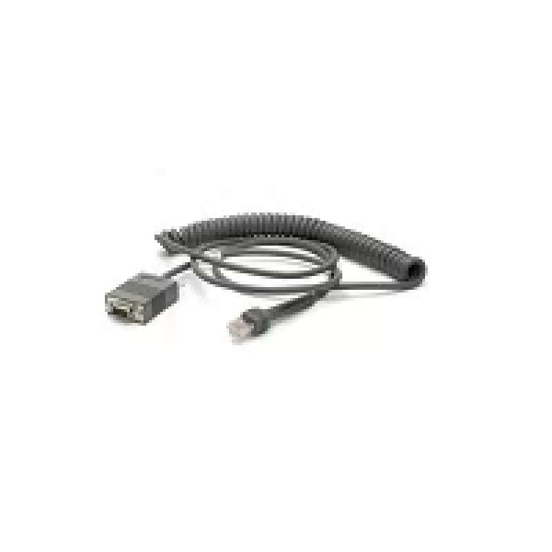 Zebra CBA-R71-C09ZAR σειριακό καλώδιο μαύρο 2,8 m RS232 DB9