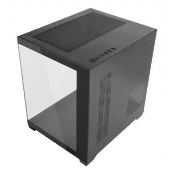 Mars Gaming MC-VIEW2 Mini Tower Μαύρο