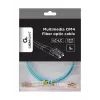 Καλώδιο πολύτροπης ίνας Duplex OM4 50/125, LC/LC, 1 m