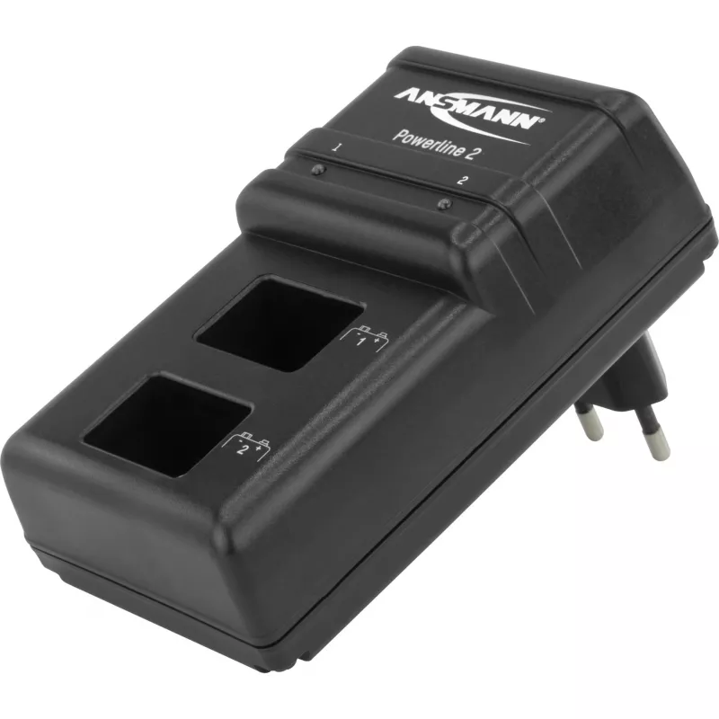 ANSMANN POWERline 2 - Φορτιστής μπαταριών - 2x9V (5107043)