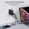 Φορτιστής τοίχου PA-D3 2xUSB Power Delivery (1xUSB+1xUSB C) 5,4A 60W Dynamic Detect
