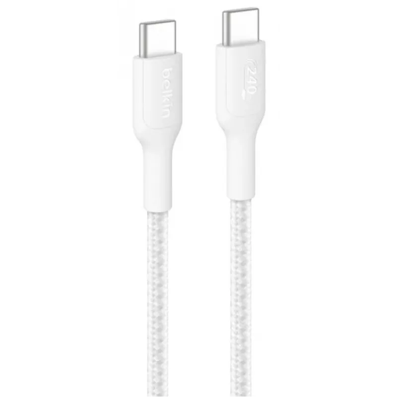 Καλώδιο USB Belkin BoostCharge Pro 1 m USB-C λευκό