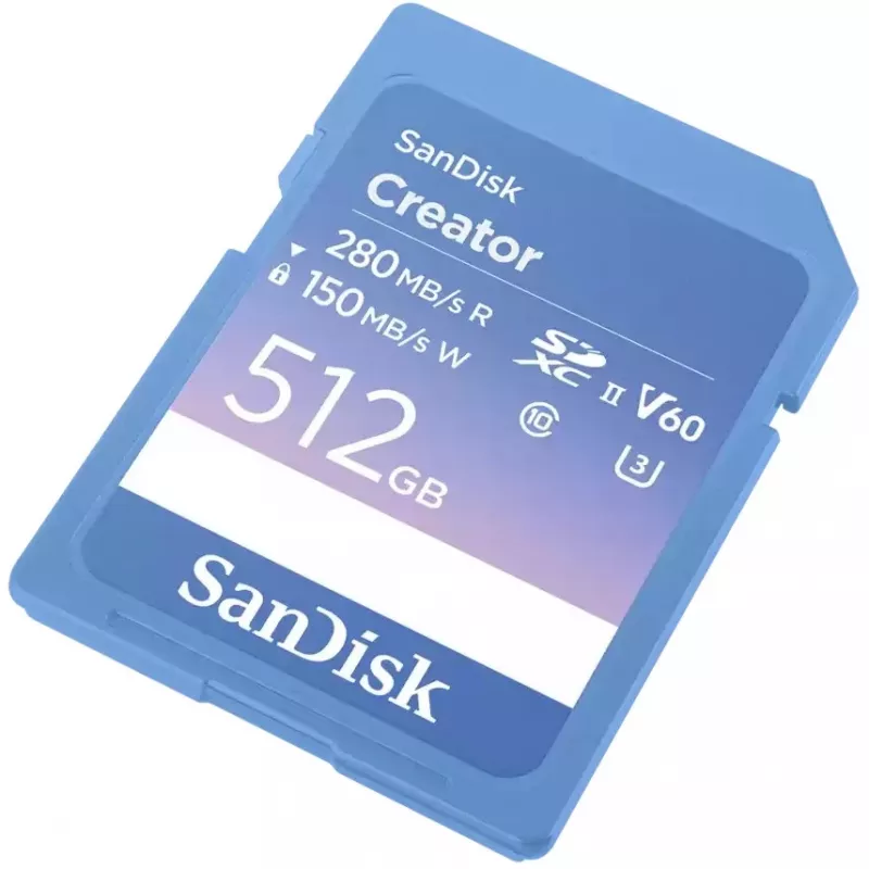 Μνήμη flash SanDisk 512 GB SDXC UHS-II Creator