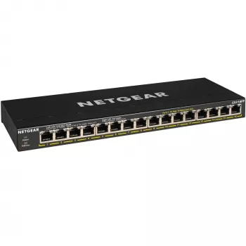 NETGEAR GS316PP unmanaged Gigabit Ethernet (10/100/1000) Power over Ethernet (PoE) μαύρο