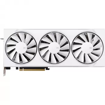 Κάρτα γραφικών XFX Radeon RX 9070 XT — 16 GB GDDR6, 256-bit, PCIe x16, 2400 MHz, 3 ανεμιστήρες λευκό, 325×65 mm