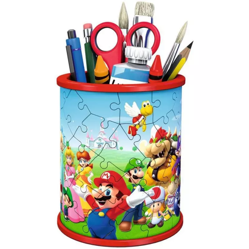 3D Puzzle Ravensburger Super Mario θήκη στυλό 54 τεμάχια