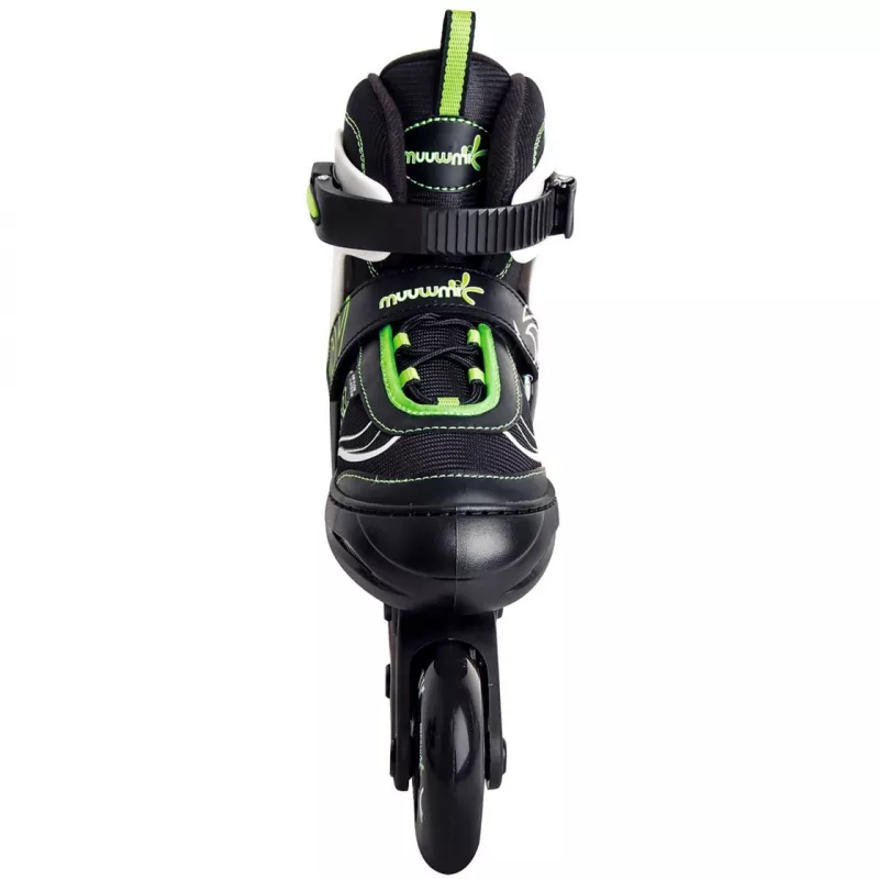 Ρυθμιζόμενα παιδικά inline skates νούμερο 37-40, πράσινο/μαύρο