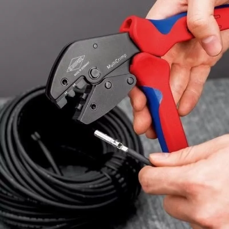 Εργαλείο πρέσας Knipex 97 33 03 MultiCrimp για συνδετήρες PV MC4 και MC4 EVO2
