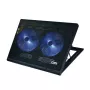 Vakoss LF-2463 Βάση ψύξης φορητού υπολογιστή 43,2 cm (17 inch) Μαύρο