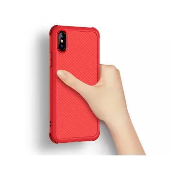 Ανθεκτική θήκη Devia Shark1 για iPhone XS Max (6,5) – κόκκινο