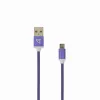 Sbox USB->Micro USB M/M 1m USB-10315U δαμασκηνί μωβ