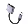 USB-C αντάπτορας ήχου SANDBERG PD65W 136-67 με USB-C PD passthrough