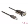 Αντάπτορας USB 2.0 Type-A σε σειριακό RS-232 D-Sub 9 ακίδων βύσμα αρσενικό DeLOCK 62646