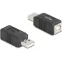 DeLOCK 67202 Αντάπτορας καλωδίου USB Type-A USB Type-B μαύρο