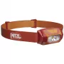 Φακός κεφαλής Petzl TIKKINA 300 lm κόκκινο — συμπαγές, φως ελεύθερων χεριών, ρυθμιζόμενη δέσμη φωτός, με μπαταρία