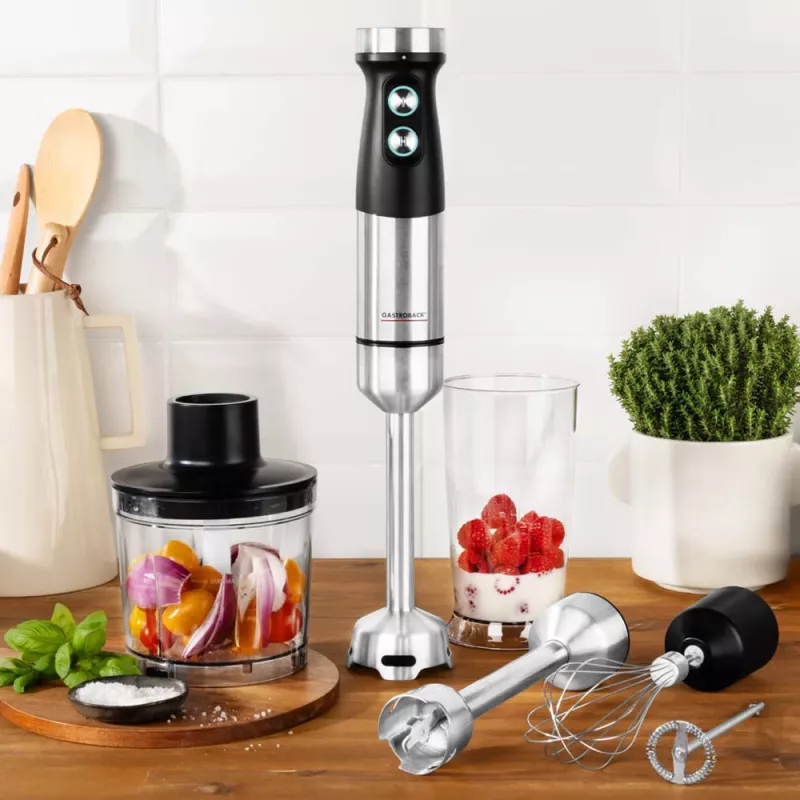 Ραβδομπλέντερ Gastroback Design Power Hand Blender Set 5-in-1