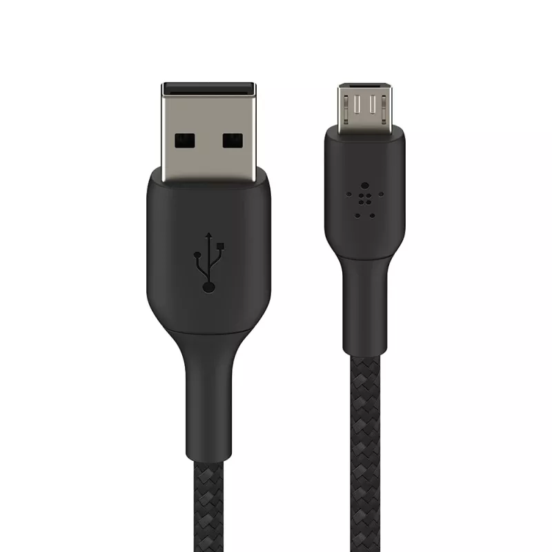 Καλώδιο USB Belkin CAB007bt1MBK 1m USB A Micro-USB A Μαύρο