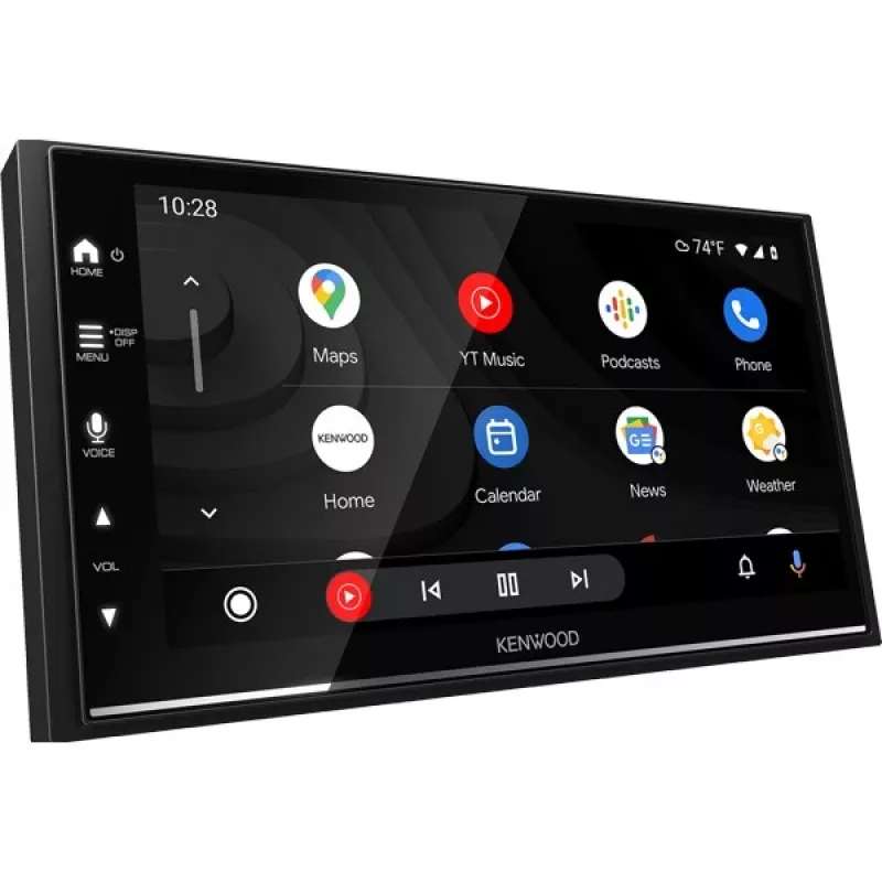 Multimedia δέκτης αυτοκινήτου Kenwood DMX7722DABS 2 DIN, οθόνη αφής 6,8 ιντσών, DAB+, ασύρματο CarPlay και Android Auto, Wi-Fi, Bluetooth, 4x50 W, μαύρο