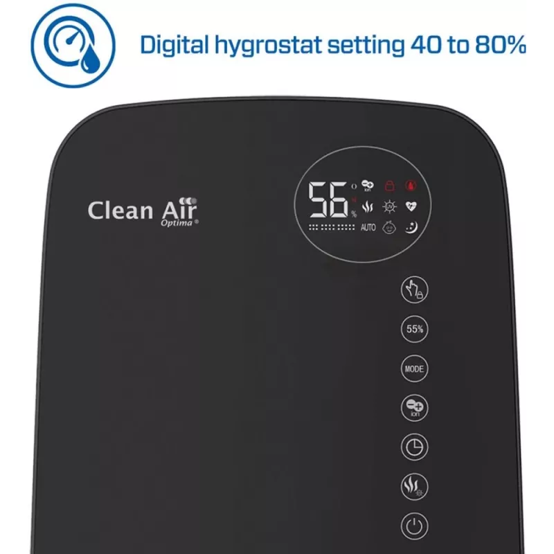 Υγραντήρας με ΙΟΝΙΣΤΗ/CA-607BSMART Clean Air Optima