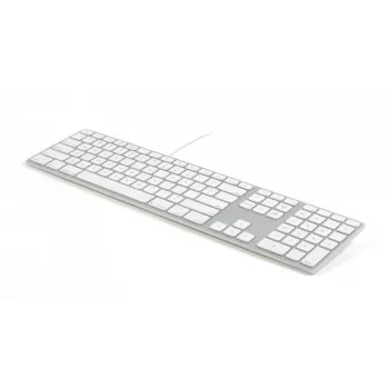 Matias FK318B-UK Aluminium Mac Hub 2xUSB Space Gray — Μηχανικό Πληκτρολόγιο Mac-συμβατό με ενσωματωμένο USB Hub