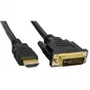 Akyga AK-AV-11 Καλώδιο HDMI σε DVI-D (24+1), 1,8 m, μαύρο