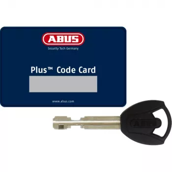 ABUS GRANIT Plus 470 - Λουκέτο ασφαλείας - μαύρο - 1,4 cm - κλειδί - ασημί - FG - FA - Sold Secure Silver - SBSC - Varefakta (11194)