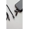 Καλώδιο USB-C TB AKTBXKUCCSMY12B 1,2 m, μαύρο, USB-C σε USB-C