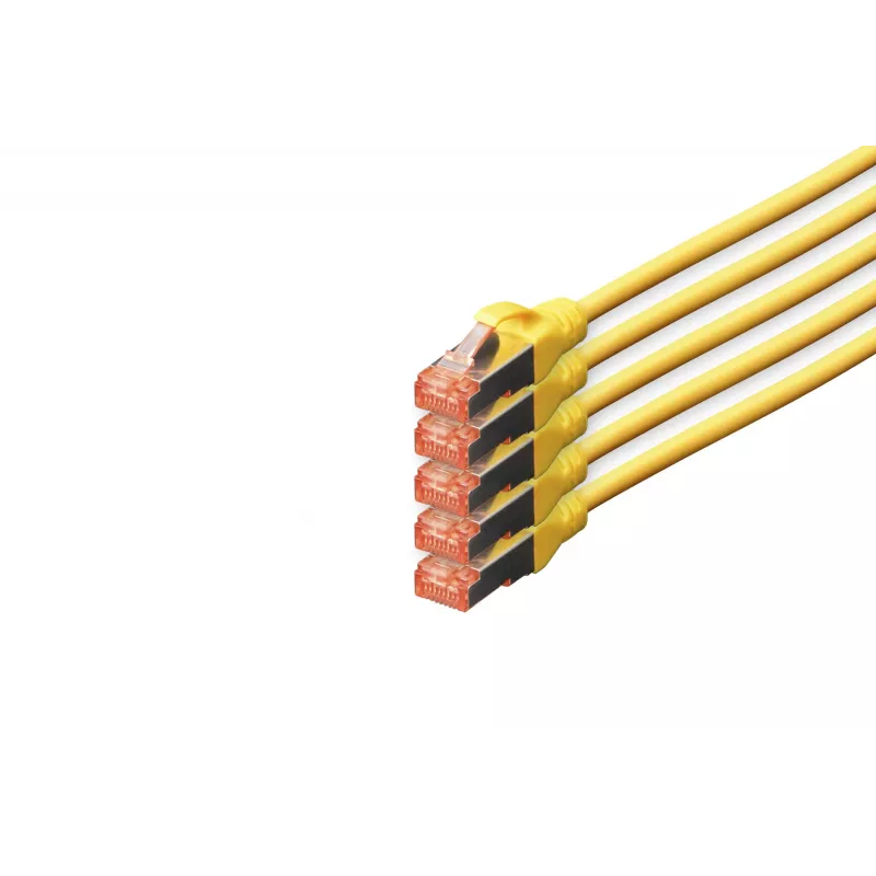Καλώδιο δικτύου Digitus CAT 6 S/FTP 10m κίτρινο