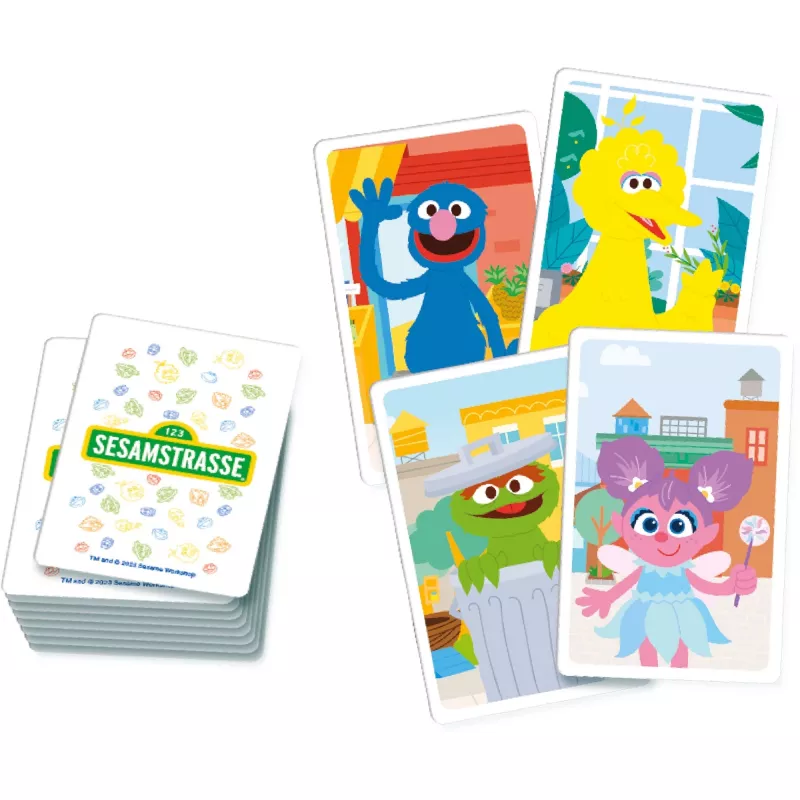 Sesame Street, Schnipp Schnapp, Παιχνίδι με κάρτες