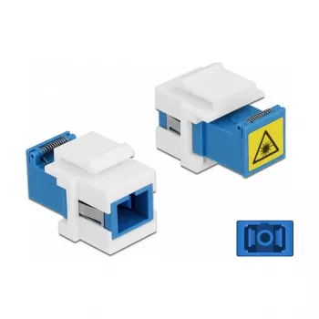 Keystone-Modul SC Simplex υποδοχή θηλυκή σε SC Simplex υποδοχή θηλυκή DeLOCK 86832