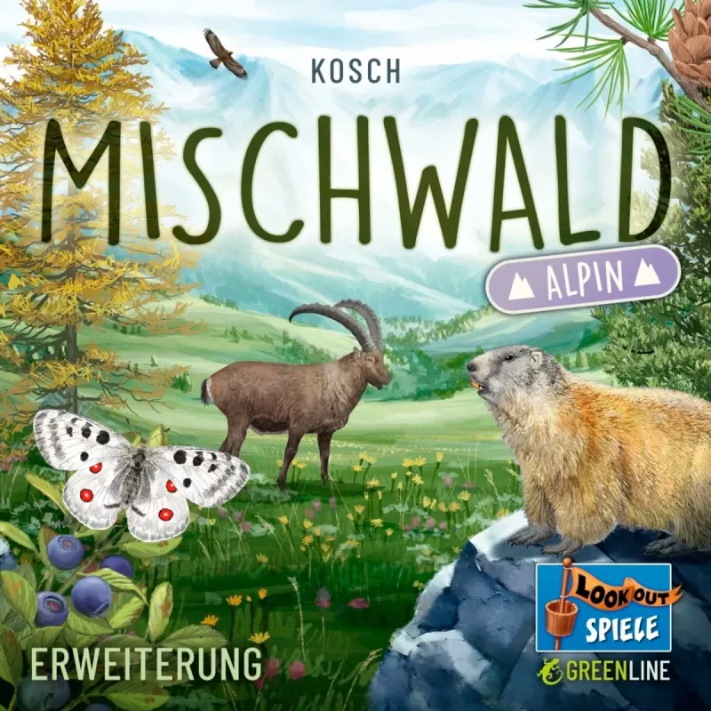 Mischwald - Alpin, επέκταση παιχνιδιού με κάρτες