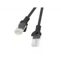 Καλώδιο δικτύου LANBERG PCU5-10CC-0200-BK RJ-45 Cat5e U/UTP 2 m Μαύρο