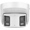 Κάμερα IP Hikvision DS-2CD2387G2P-LSU/SL (4mm)(C) ColorVu πανοραμική τύπου turret, 8 MP, 4 mm, 180°, IP67, PoE, λευκή