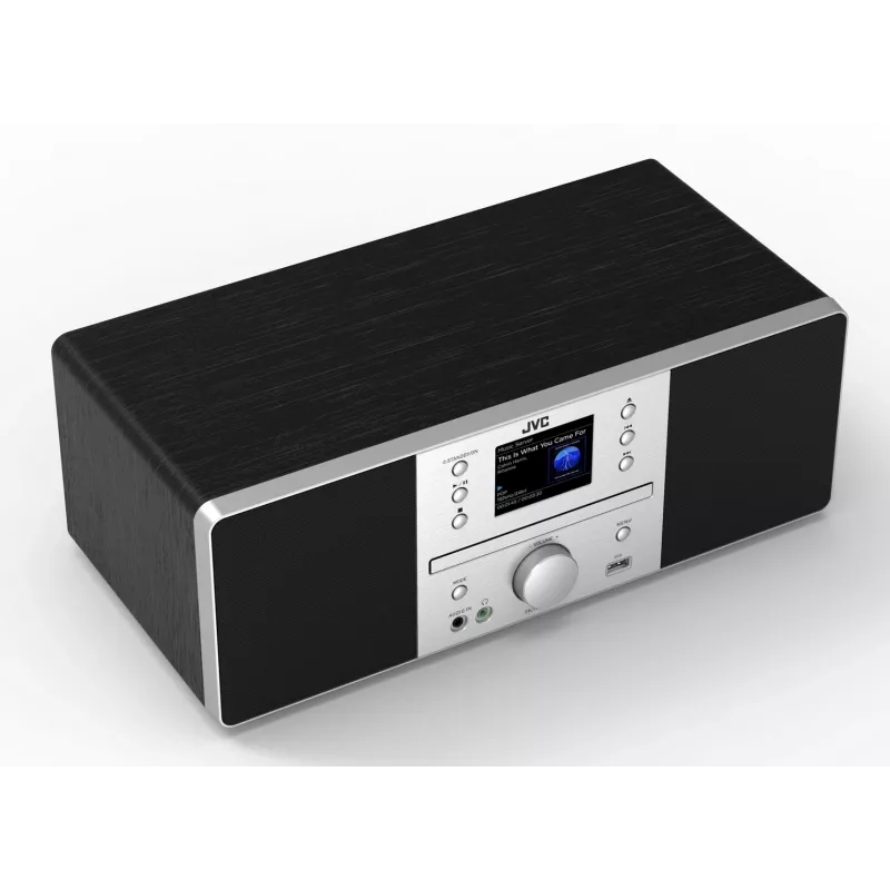 JVC RD-E874B Ηχοσύστημα All-in-One, ραδιόφωνο Internet/DAB+/FM, CD, Bluetooth, 20 W, μαύρο