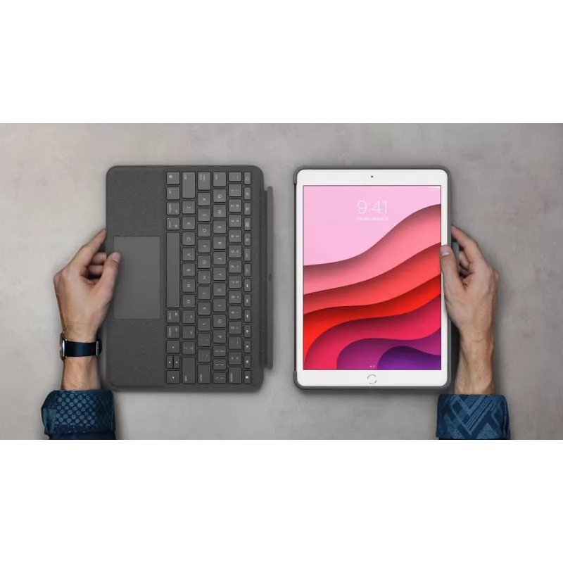 Θήκη πληκτρολογίου Logitech Combo Touch για iPad 7. 8. 9. Γενιά