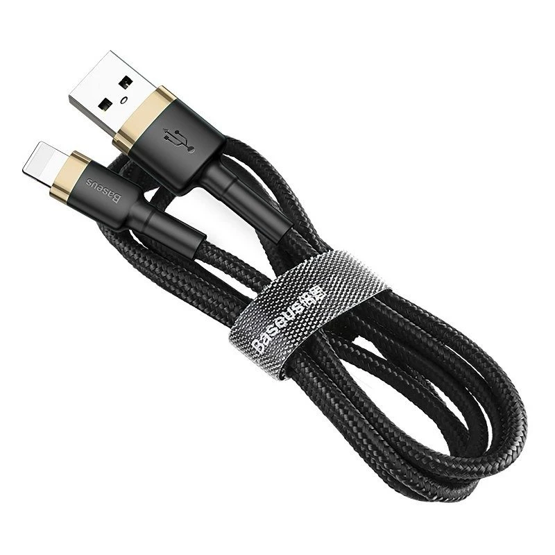 Καλώδιο Baseus Cafule USB Lightning 1,5 A 2 m (Χρυσό+Μαύρο)