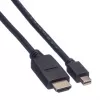 Καλώδιο Mini DisplayPort VALUE Mini DP-HDTV M/M 2 m