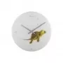 NeXtime ρολόι 8137 Turtle, Ø43 cm, επιτοίχιο, λευκό/πράσινο