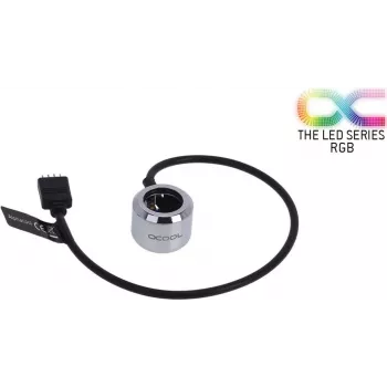 Alphacool Aurora HardTube LED Ring 16mm Χρώμιο - RGB (15354)