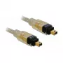 Καλώδιο FireWire A/A DeLOCK 1,0 m Γκρι