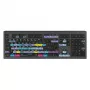 Logickeyboard ASTRA 2 πληκτρολόγιο DaVinci Resolve για Mac, πλήρους μεγέθους, ενσύρματο USB, μηχανισμός ψαλιδιού, QWERTZ γερμανικό, μαύρο